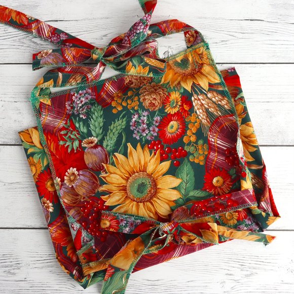 Other - Sunflower Harvest Apron Handmade